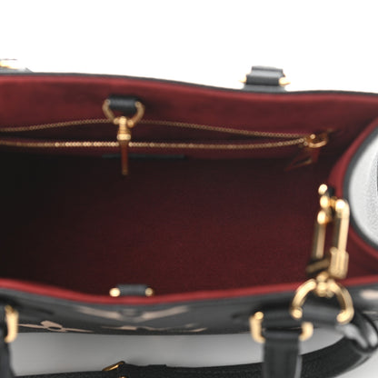 Louis Vuitton Empreinte Monogram Giant Onthego PM Black Beige 5 of 9