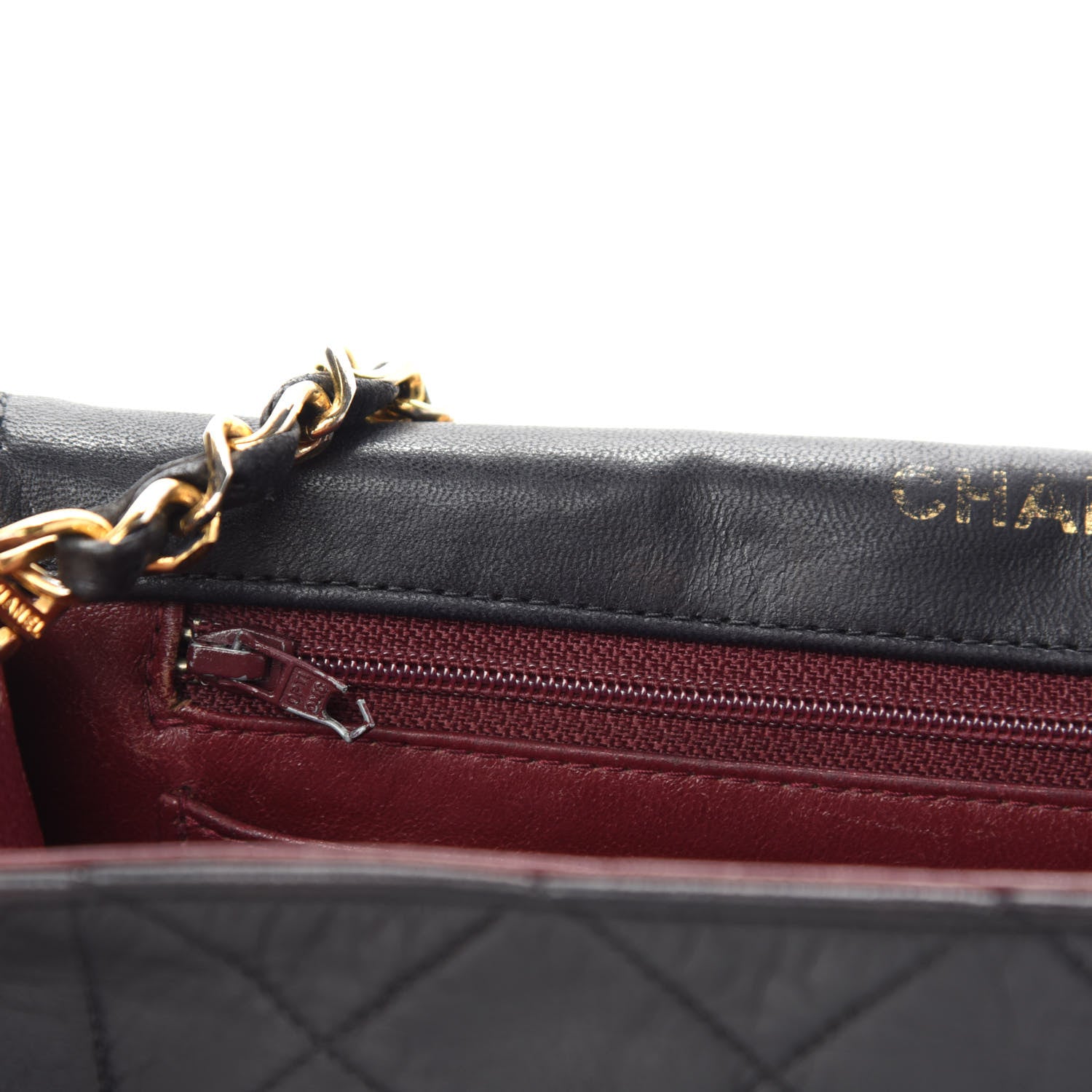 Chanel Lambskin Quilted Small Single Flap Black 8 of 12