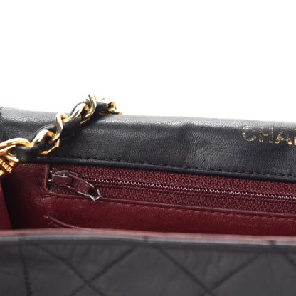 Chanel Lambskin Quilted Small Single Flap Black 8 of 12