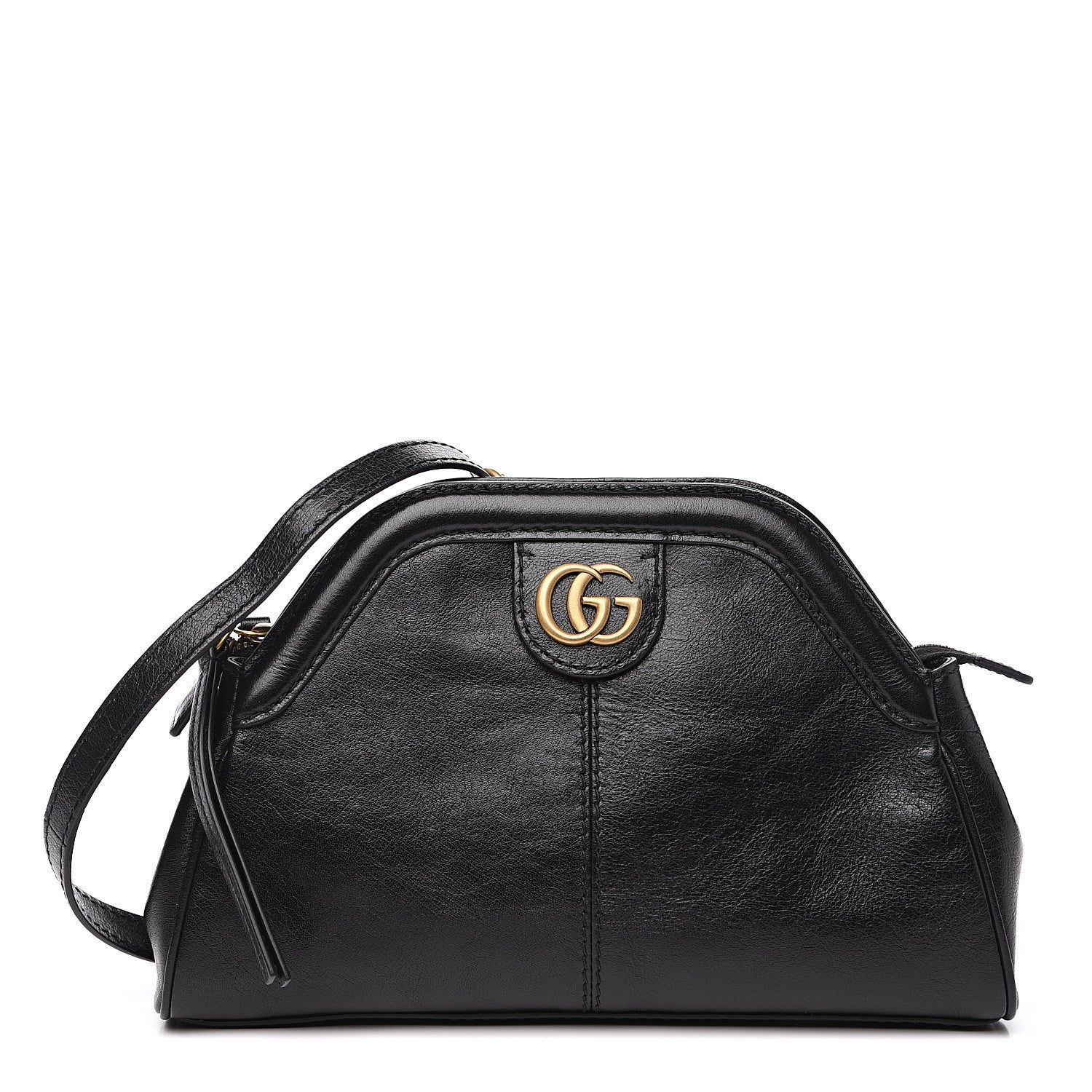 Gucci Calfskin Small Re(Belle) Crossbody Bag Black 2 of 9
