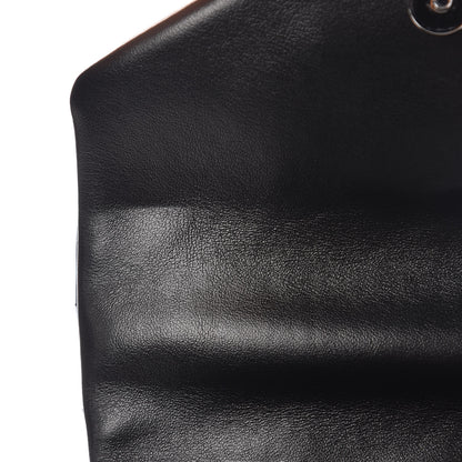 Saint Laurent Calfskin Y Quilted Monogram Toy Loulou Crossbody Bag Black 14 of 16