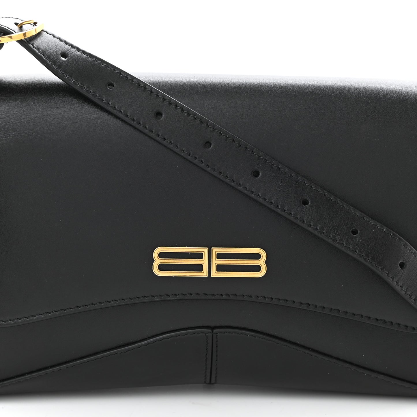 Box Calfskin Medium XX Flap Bag Black