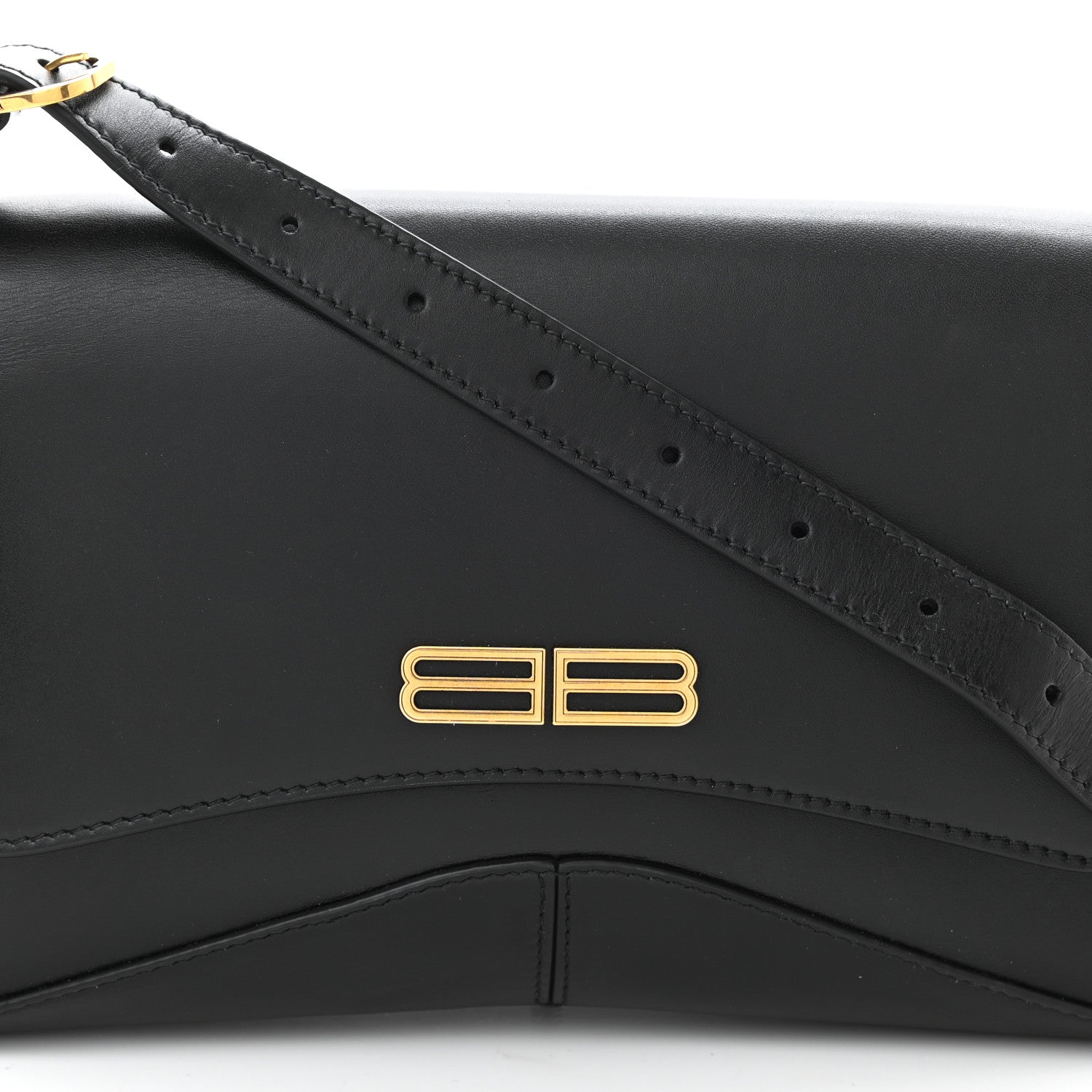 Balenciaga Box Calfskin Medium XX Flap Bag Black 8 of 10