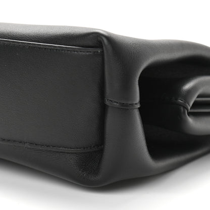 Bottega Veneta Calfskin Small The Point Triangle Bag Black 8 of 8