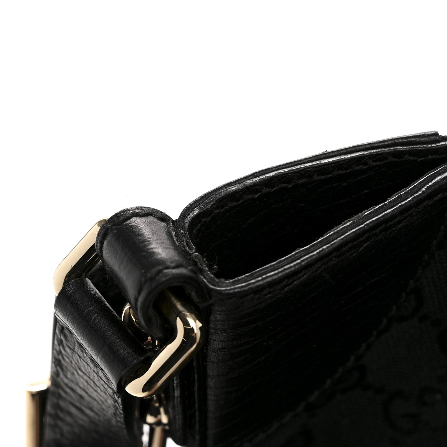 Gucci Monogram Web Hasler Hobo Black 11 of 11