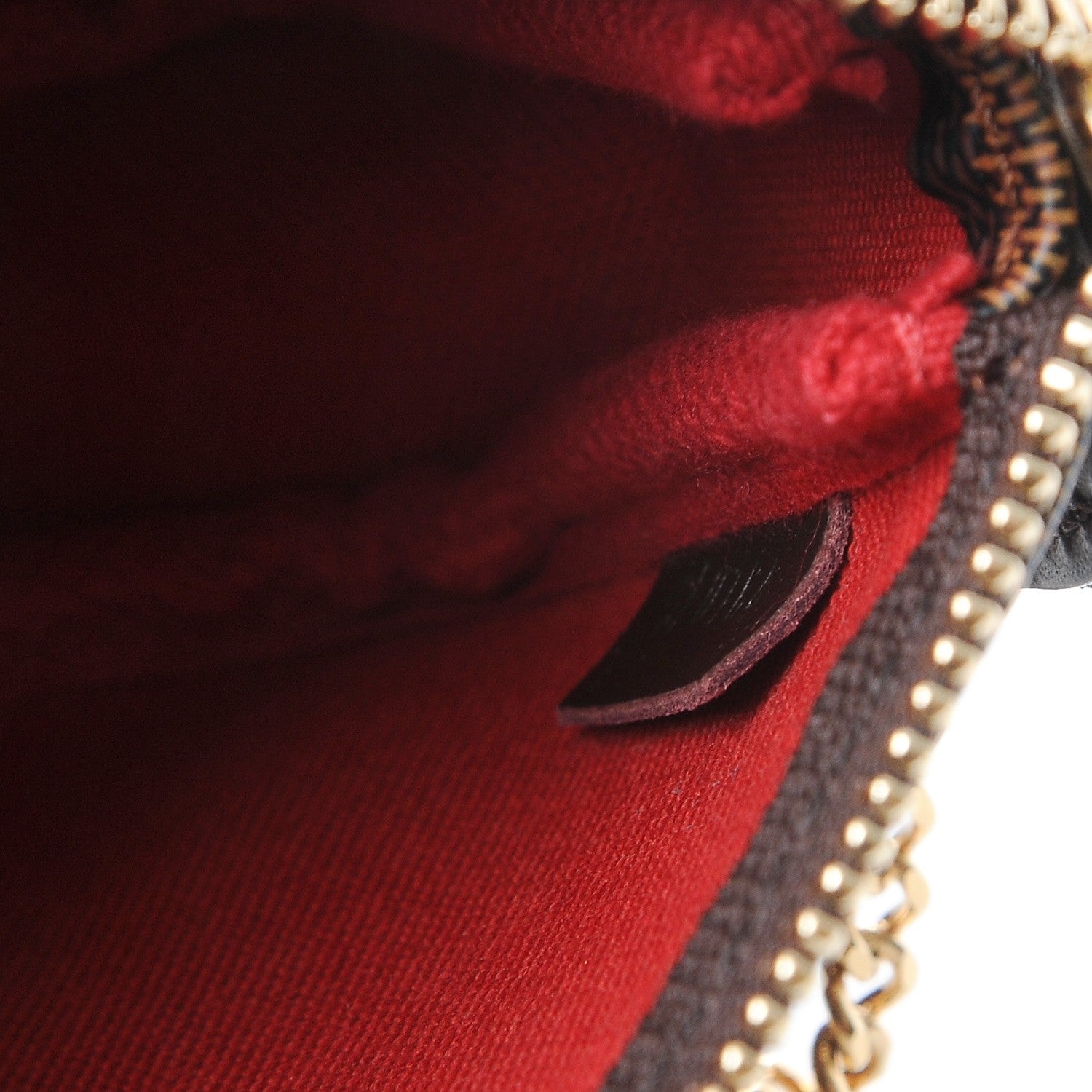 Louis Vuitton Damier Ebene Mini Pochette Accessories 7 of 8