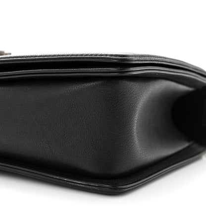 Chanel Grained Calfskin Quilted New Medium Boy Flap Black 10 of 11