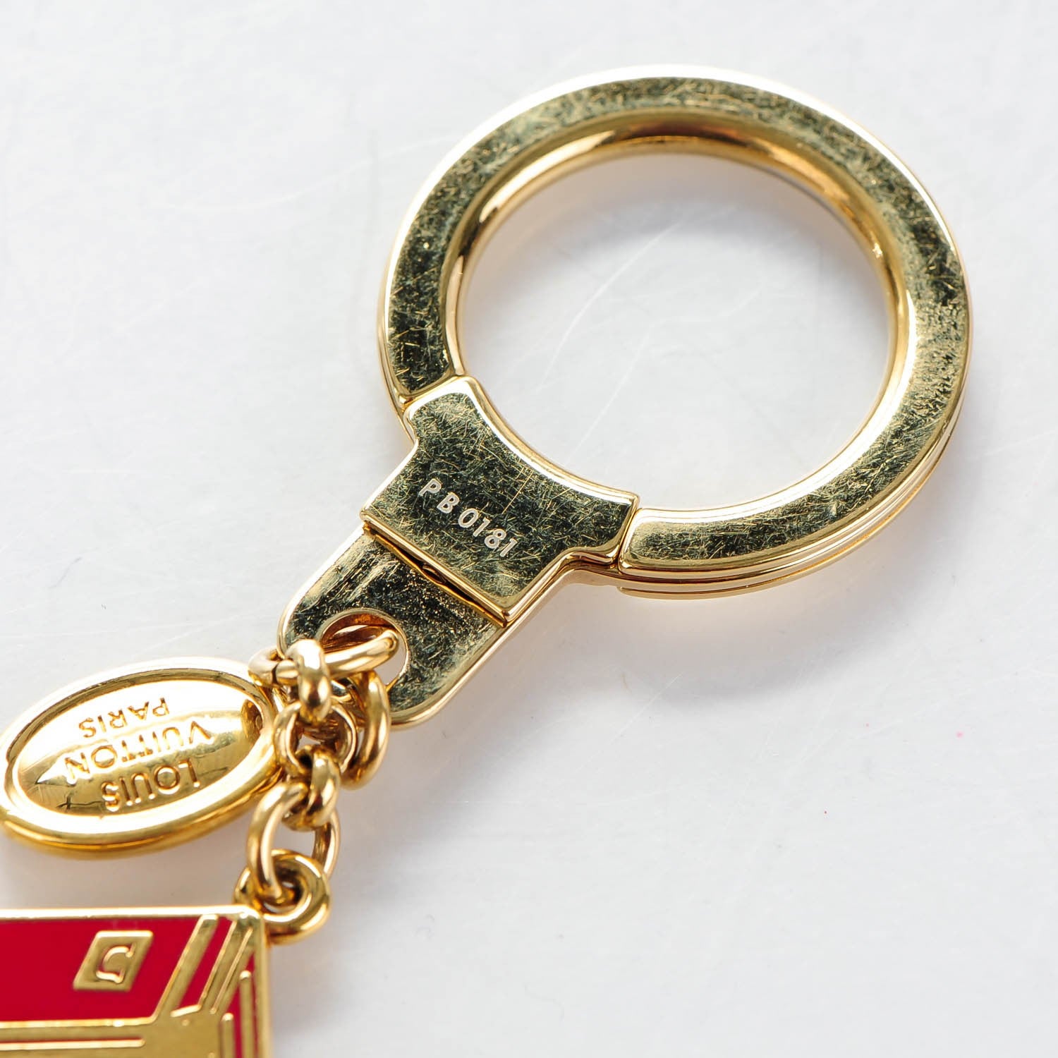 Louis Vuitton Porte Cles Malle Chaine Keychain 4 of 6
