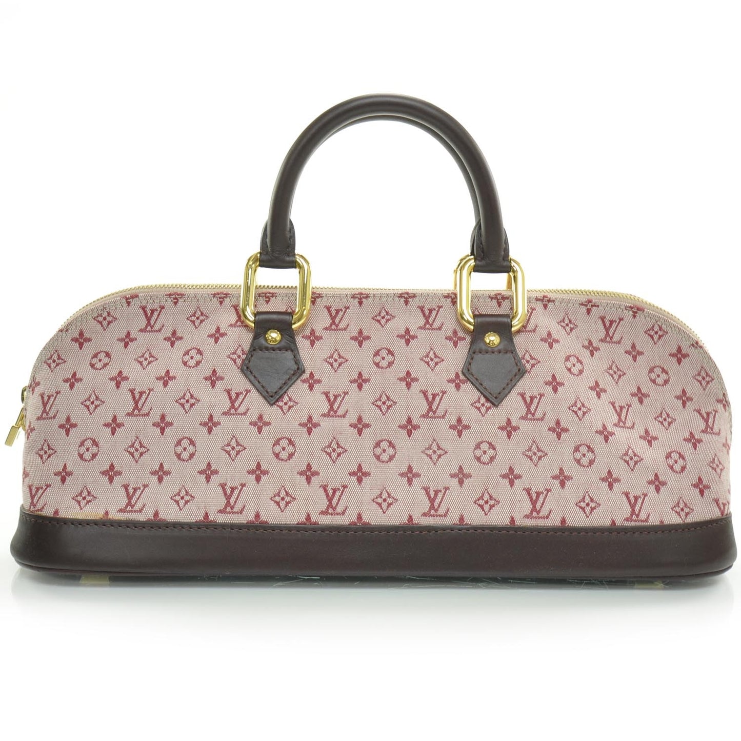 Mini Monogram Alma Long Cherry