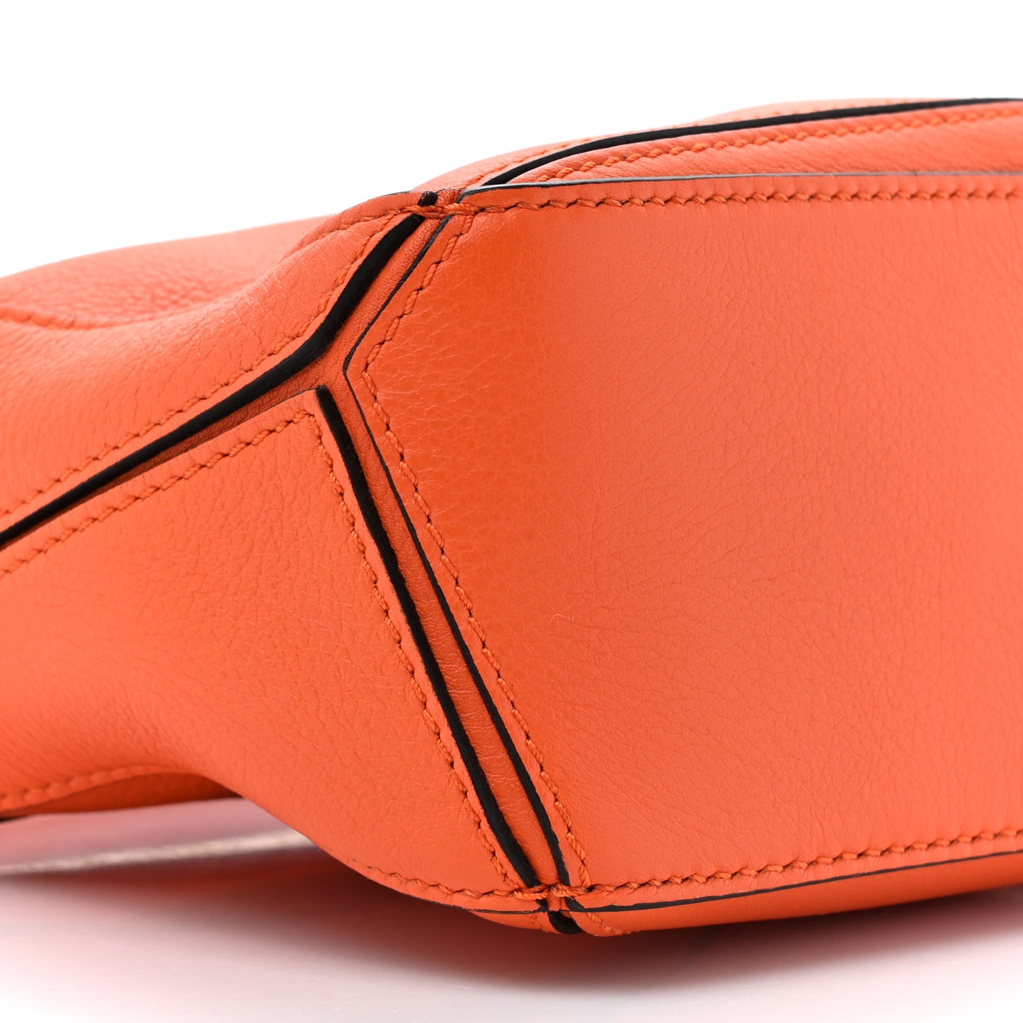 Calfskin Mini Puzzle Bag Orange
