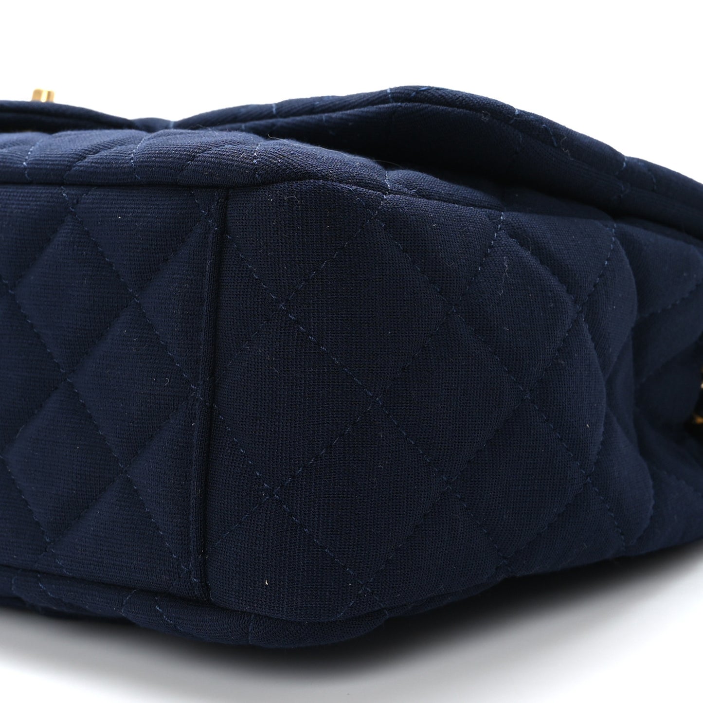 Jersey Quilted XL Jumbo Flap Navy