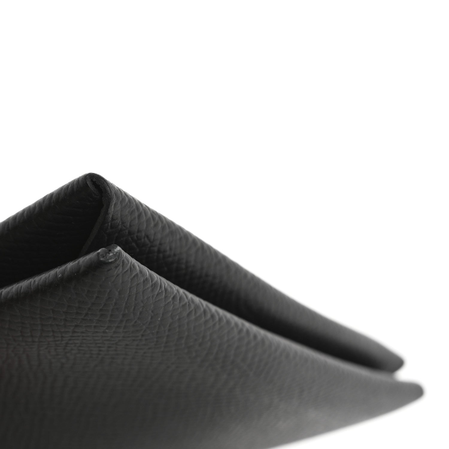 Hermes Epsom Calvi Card Case Black 9 of 10