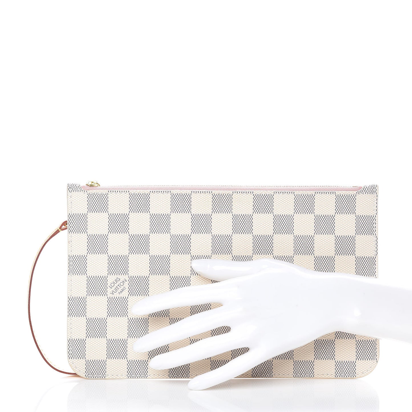 Damier Azur Neverfull MM GM Pochette Rose Ballerine