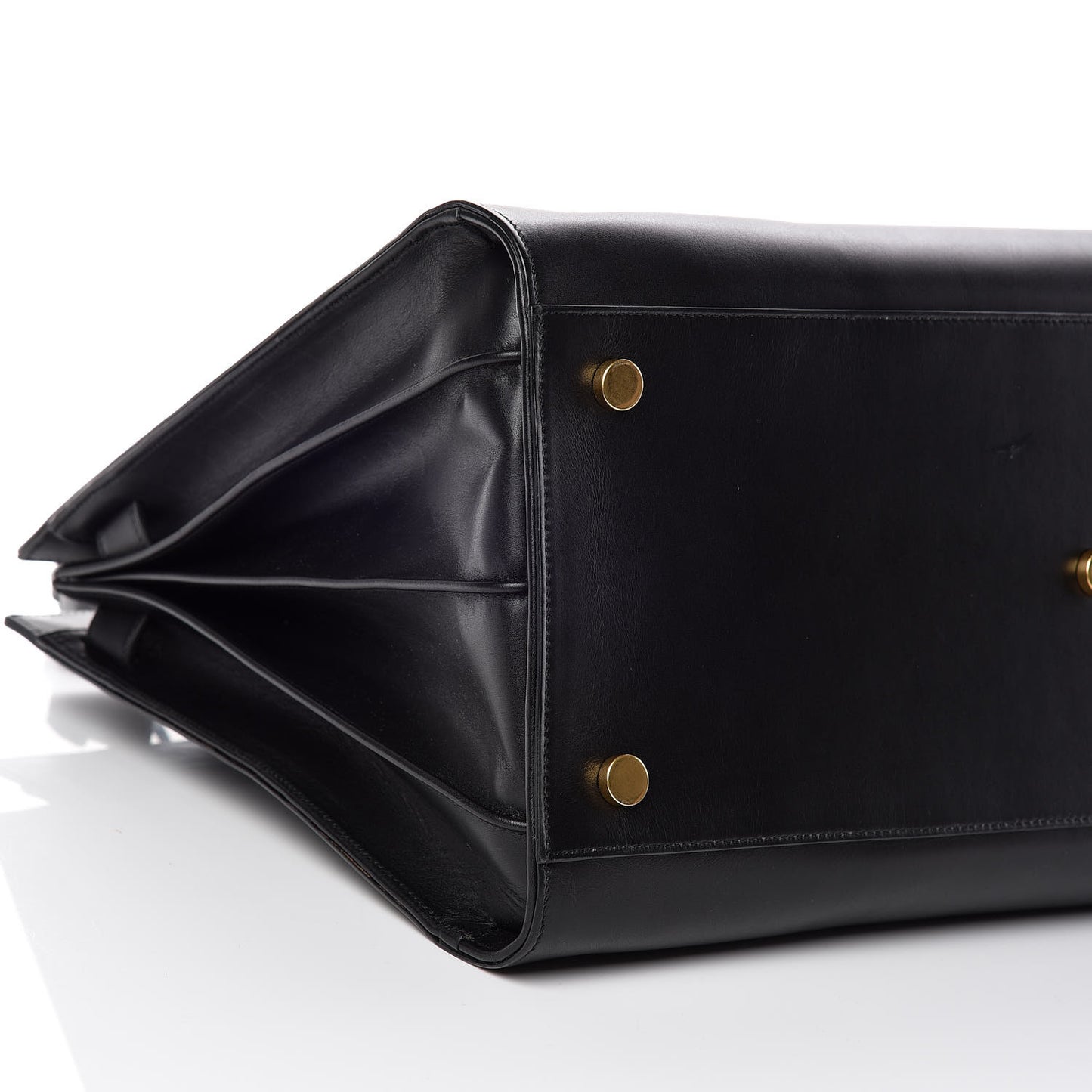 Calfskin Large Sac De Jour Carryall Black