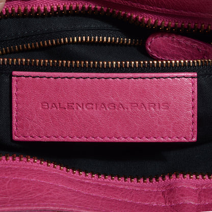 Balenciaga Agneau Giant 21 Rose Gold Hardware City Cyclamen Fucsia 7 of 10