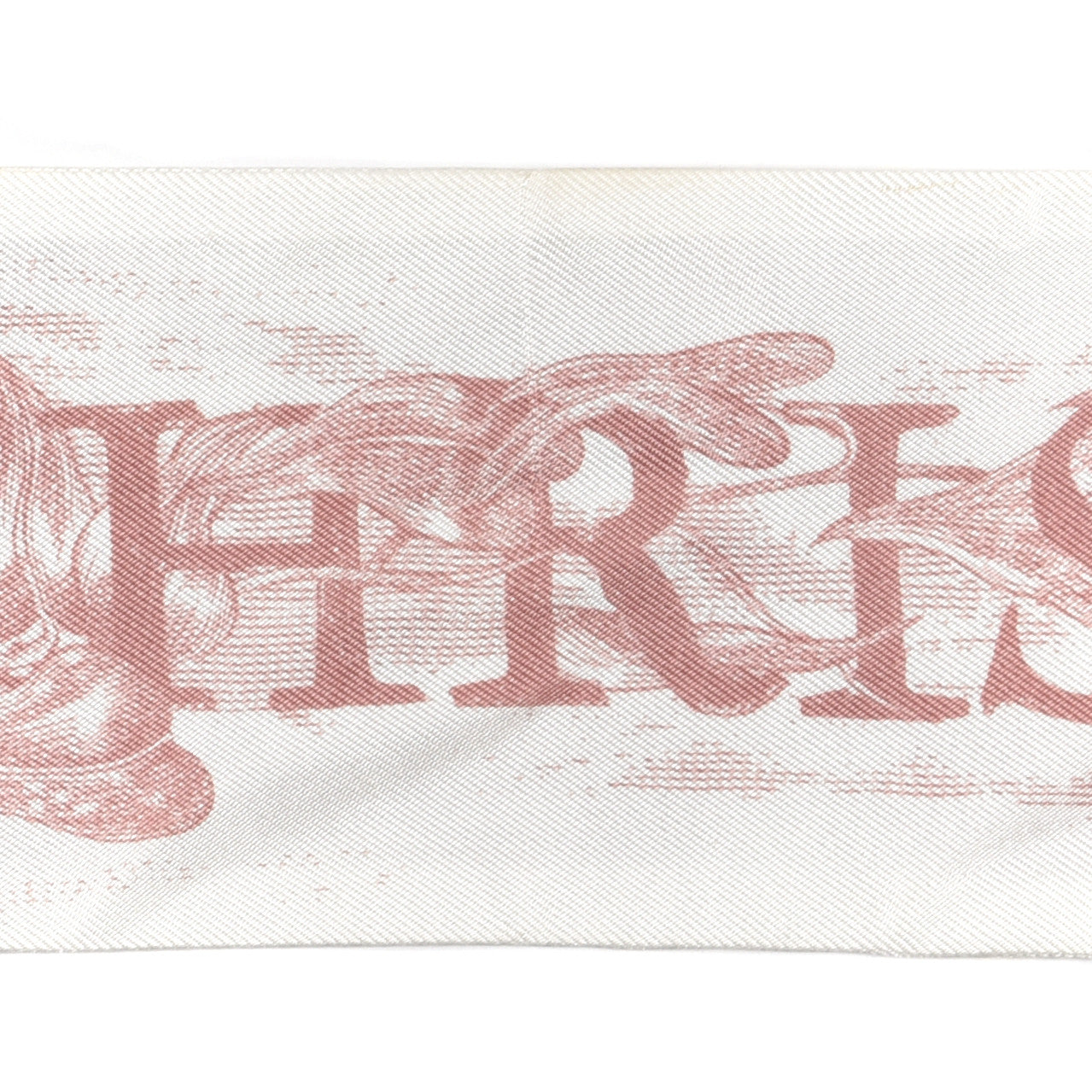 Christian Dior Silk Toile De Jouy Mitzah Scarf Pink 5 of 5