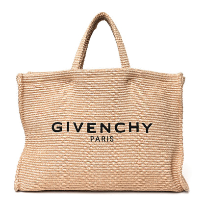 Givenchy Raffia Large G Shopping Tote Natural 1 of 10