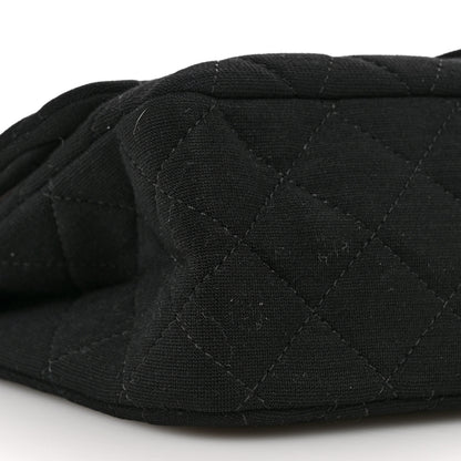 Chanel Jersey Quilted 2.55 Reissue 227 Double Flap Black 9 of 11