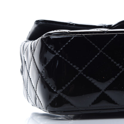 Chanel Patent Calfskin Quilted Mini Rectangular Flap Black 8 of 9