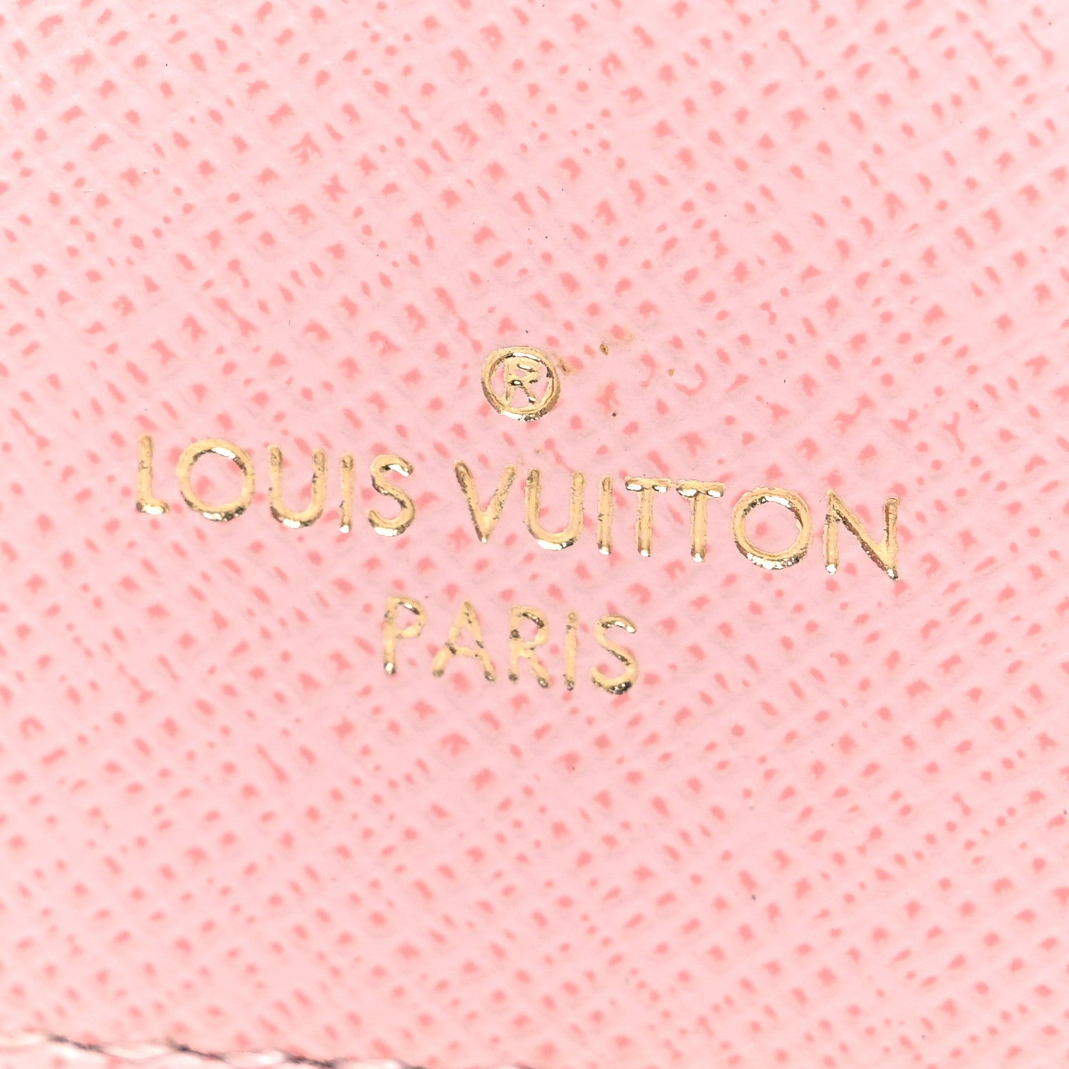 Louis Vuitton Damier Azur Victorine Wallet Rose Ballerine 6 of 7