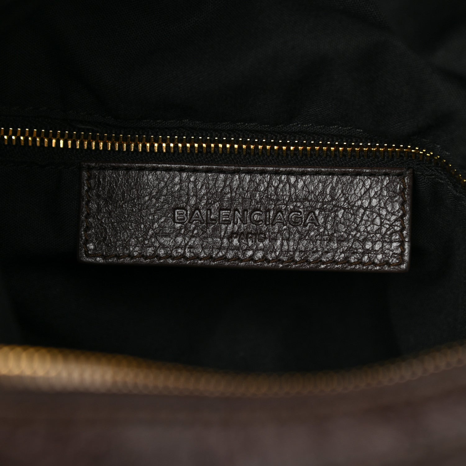 Balenciaga Agneau Giant 12 Gold Hardware Zip Traveler Backpack Charbon 5 of 10
