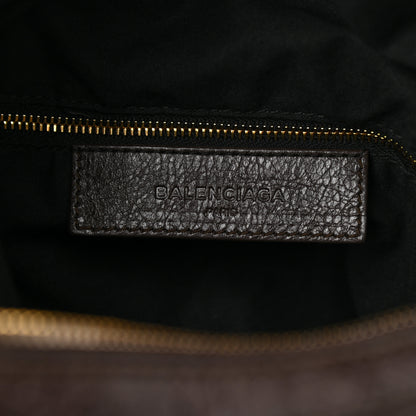 Balenciaga Agneau Giant 12 Gold Hardware Zip Traveler Backpack Charbon 5 of 10