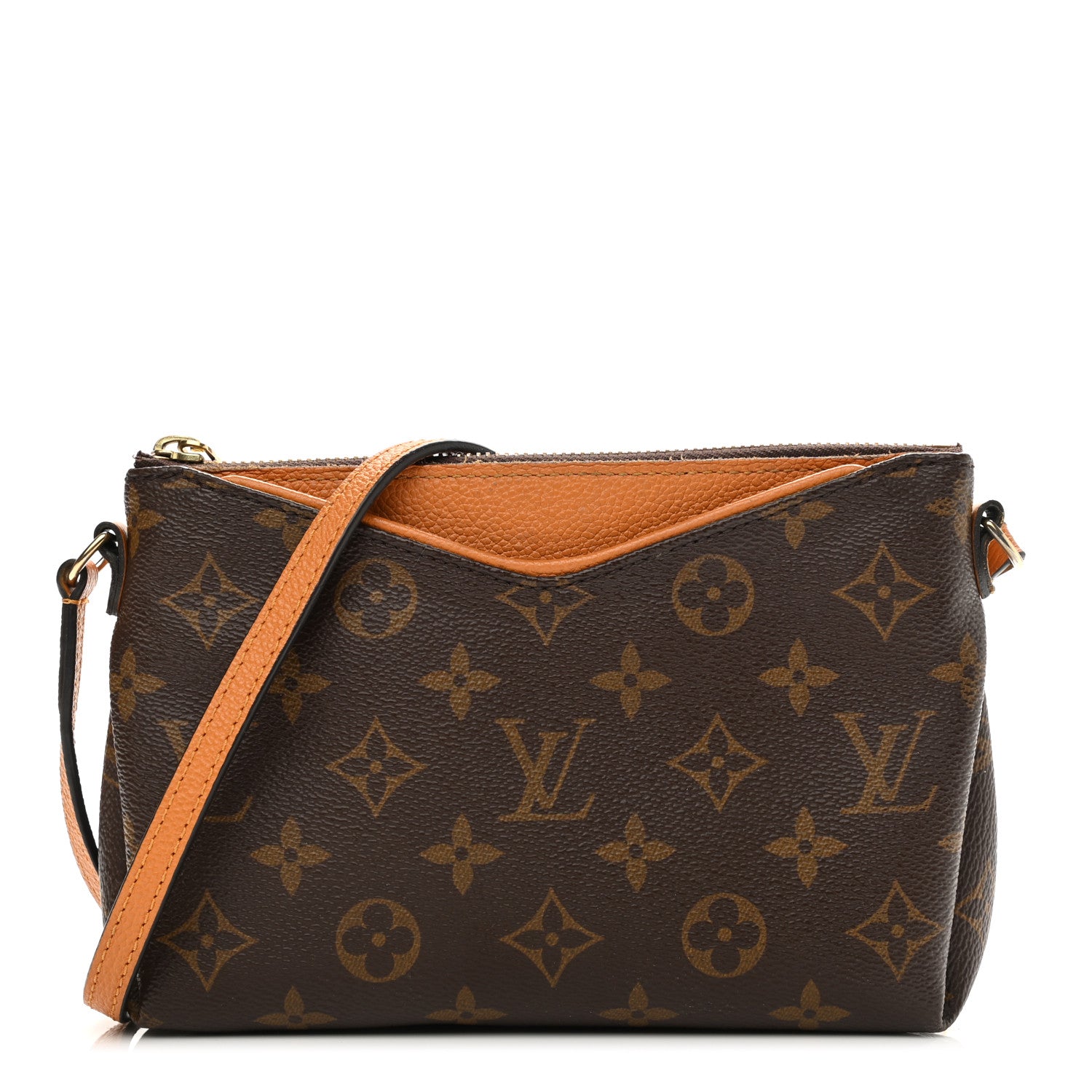Louis Vuitton Monogram Pallas Clutch Saffron 2 of 25