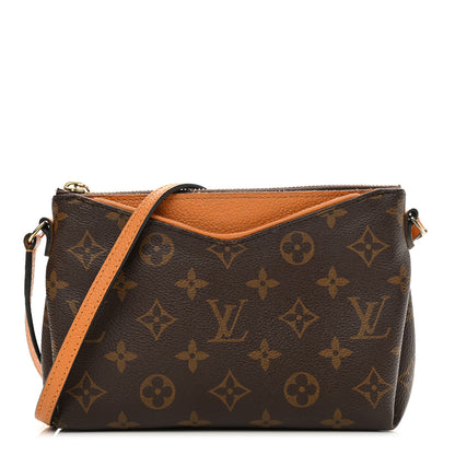 Louis Vuitton Monogram Pallas Clutch Saffron 2 of 25