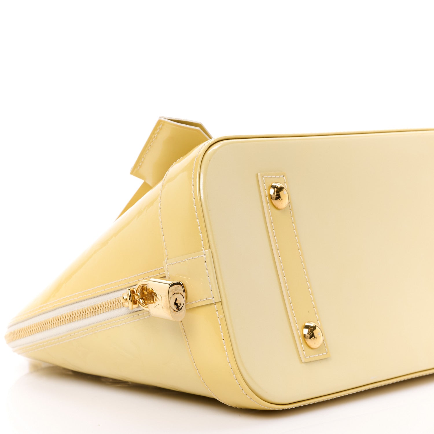 Louis Vuitton Vernis Alma PM Citrine 10 of 13