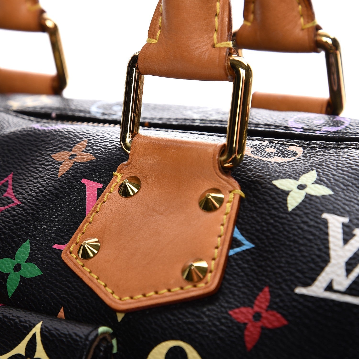 Louis Vuitton Monogram Multicolor Speedy 30 Black 8 of 16
