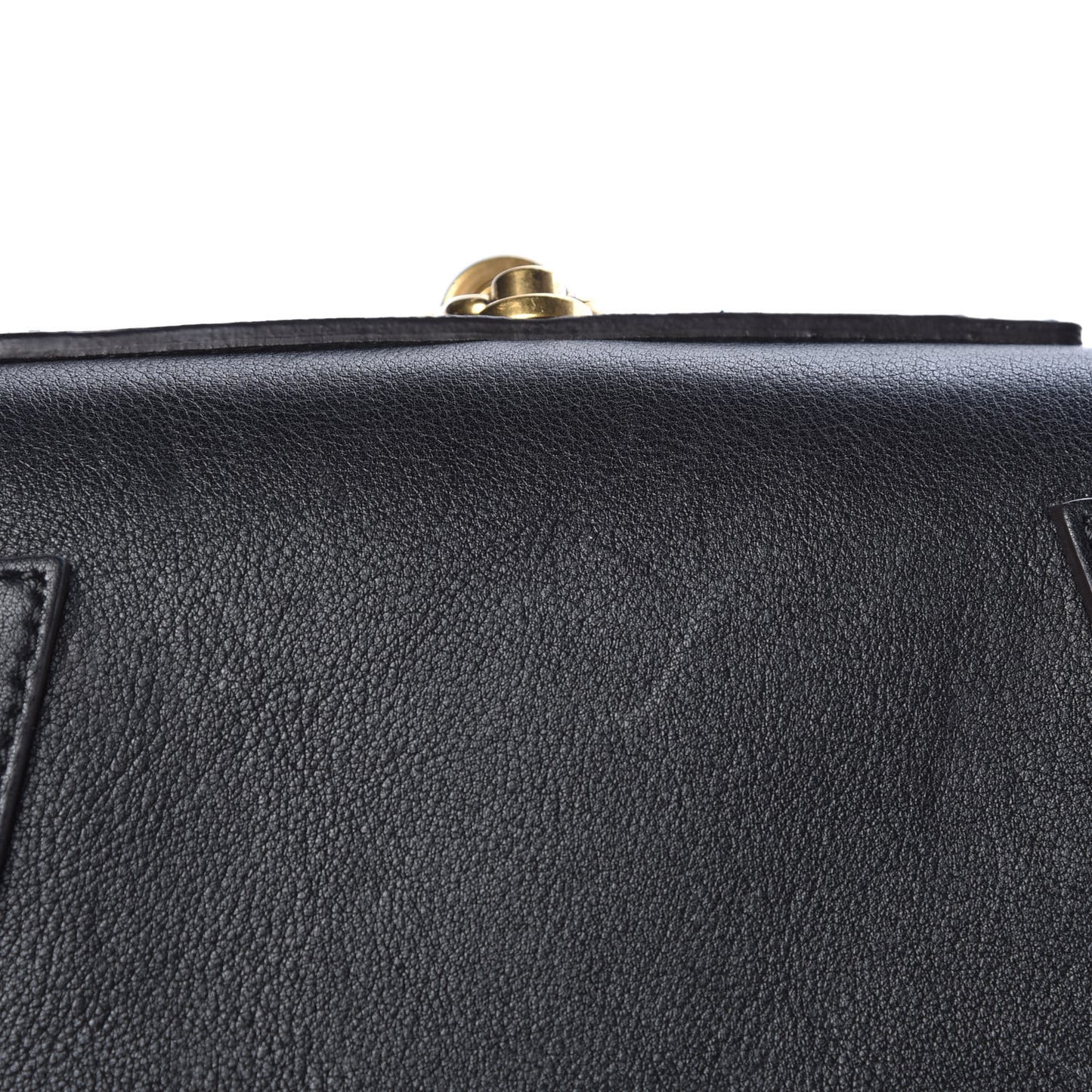 Calfskin Suede Small Nile Bracelet Bag Black