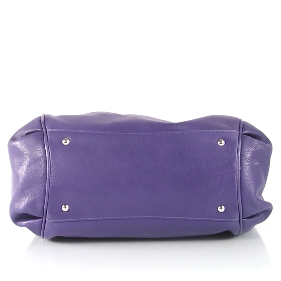 SALVATOREFERRAGAMOLeatherMarisaPurple
