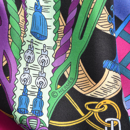 Hermes Silk Bouquets Selliers Maxi Twilly 10 of 11