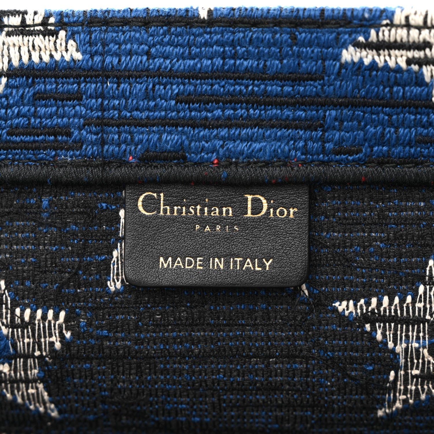 Christian Dior Canvas Embroidered Large Exclusive US Book Tote Multicolor 6 of 12