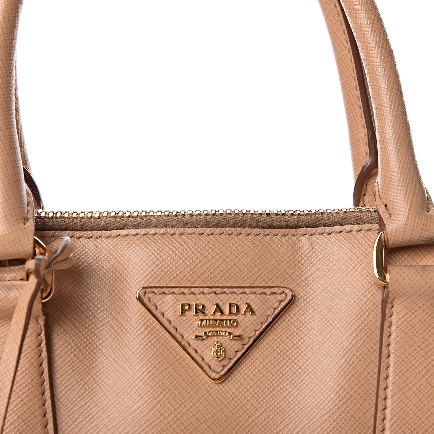 Prada Saffiano Lux Medium Promenade Tote Noisette 8 of 19