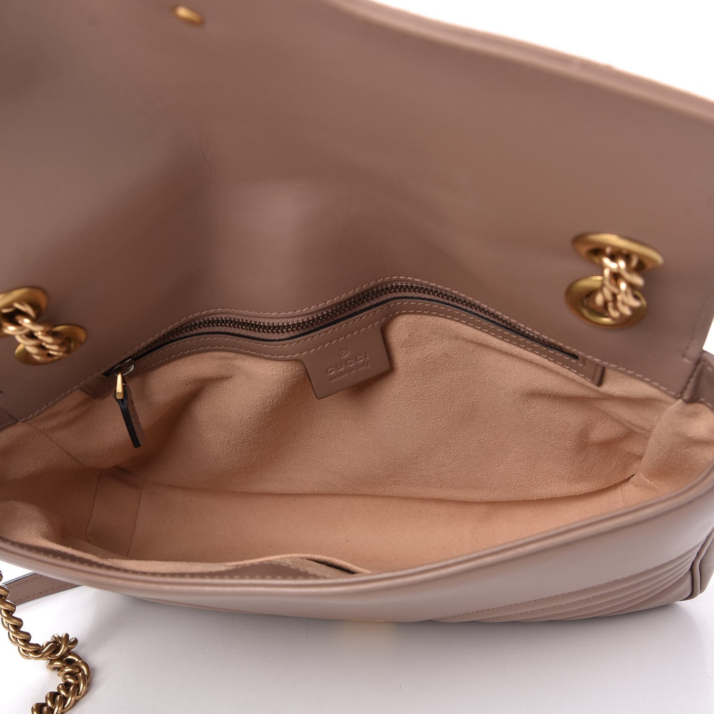 Calfskin Matelasse Medium GG Marmont Shoulder Bag Porcelain Rose