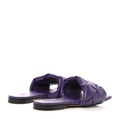 Bottega Veneta Nappa Maxi Intrecciato Lido Flat Sandals 38 Gumdrop 4 of 9