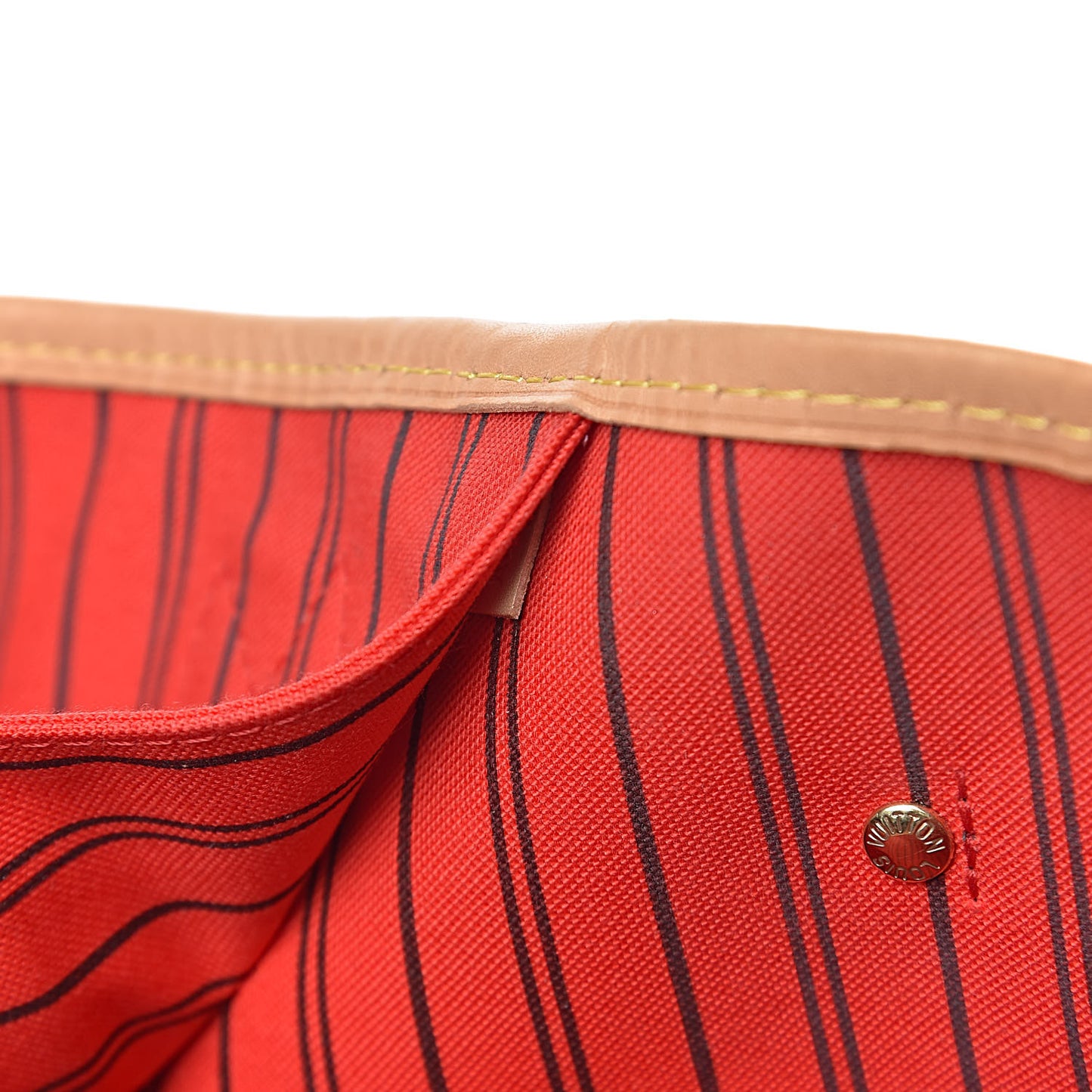 Monogram Jungle Dots Neo Neverfull MM Coquelicot Denim