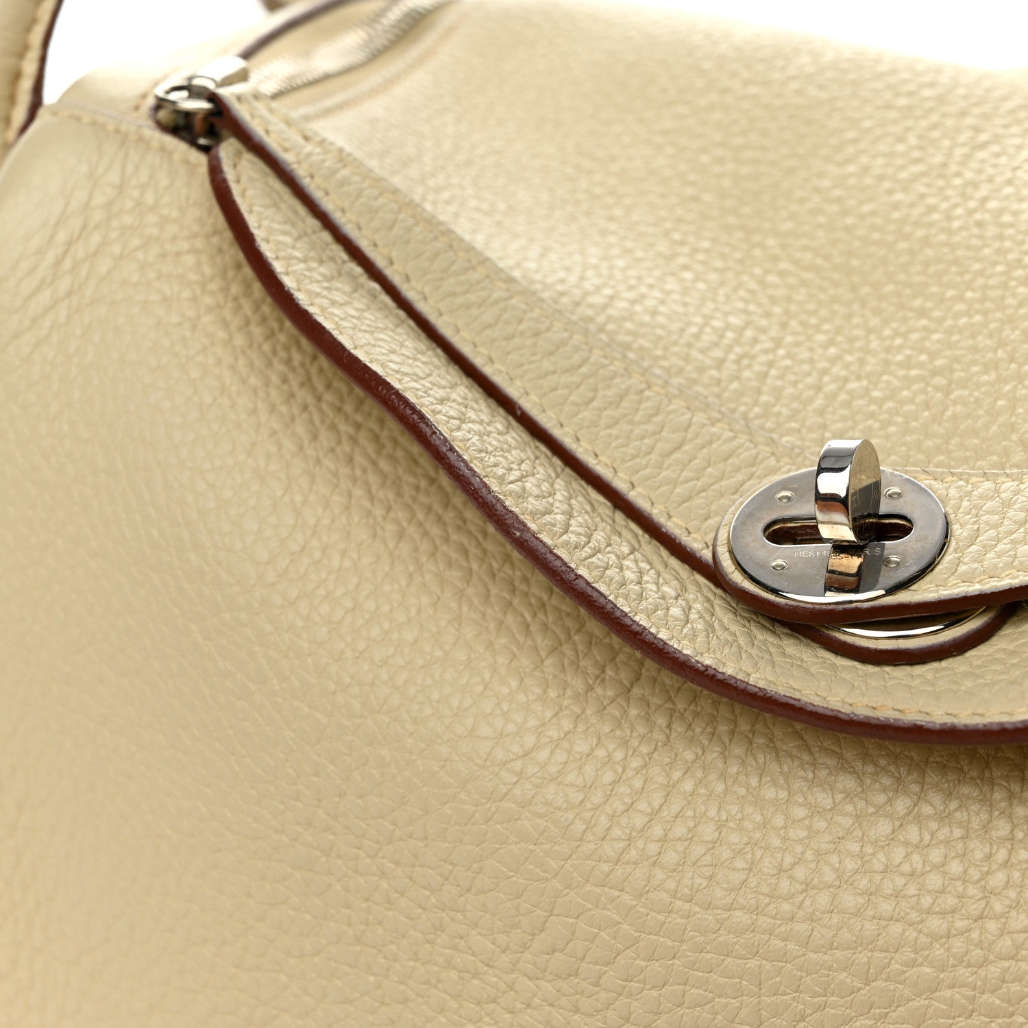 Hermes Taurillon Clemence Lindy 30 Parchemin 14 of 16