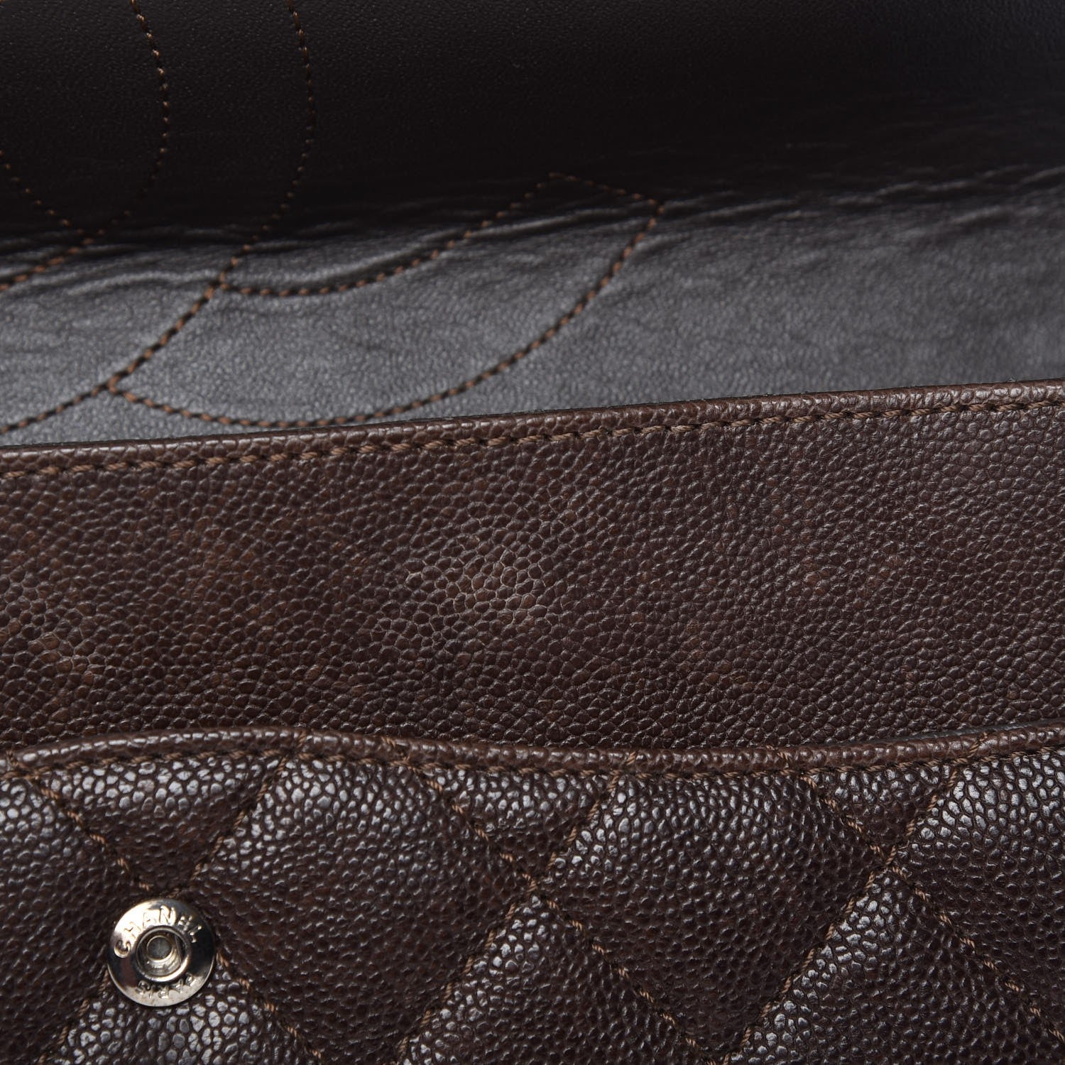 Chanel Caviar Quilted 2.55 Reissue 227 Flap Dark Brown 12 of 12