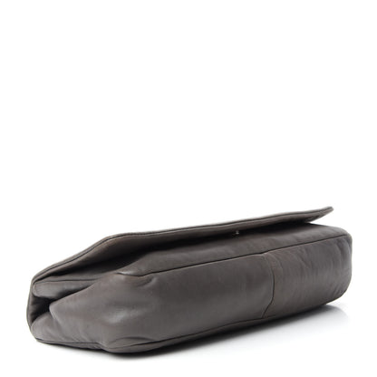 Chanel Lambskin Studded CC East West Flap Grey 4 of 12