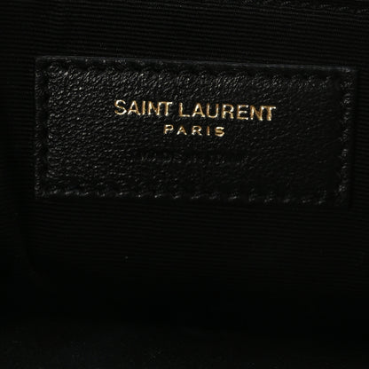 Saint Laurent Crinkled Calfskin Matelasse Monogram Medium Niki Chain Satchel Caramel 5 of 9