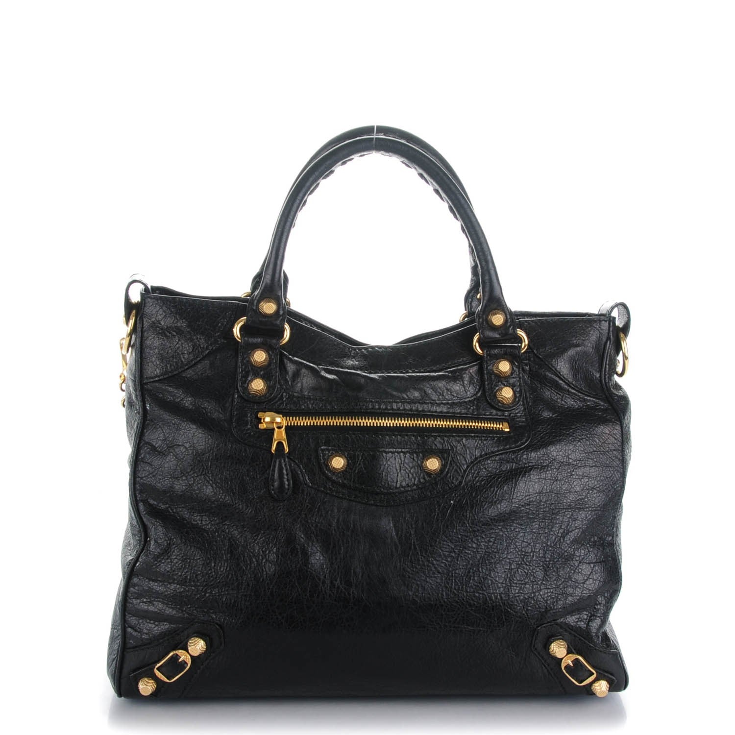 Balenciaga Agneau Giant 12 Gold Hardware Velo Black 1 of 8