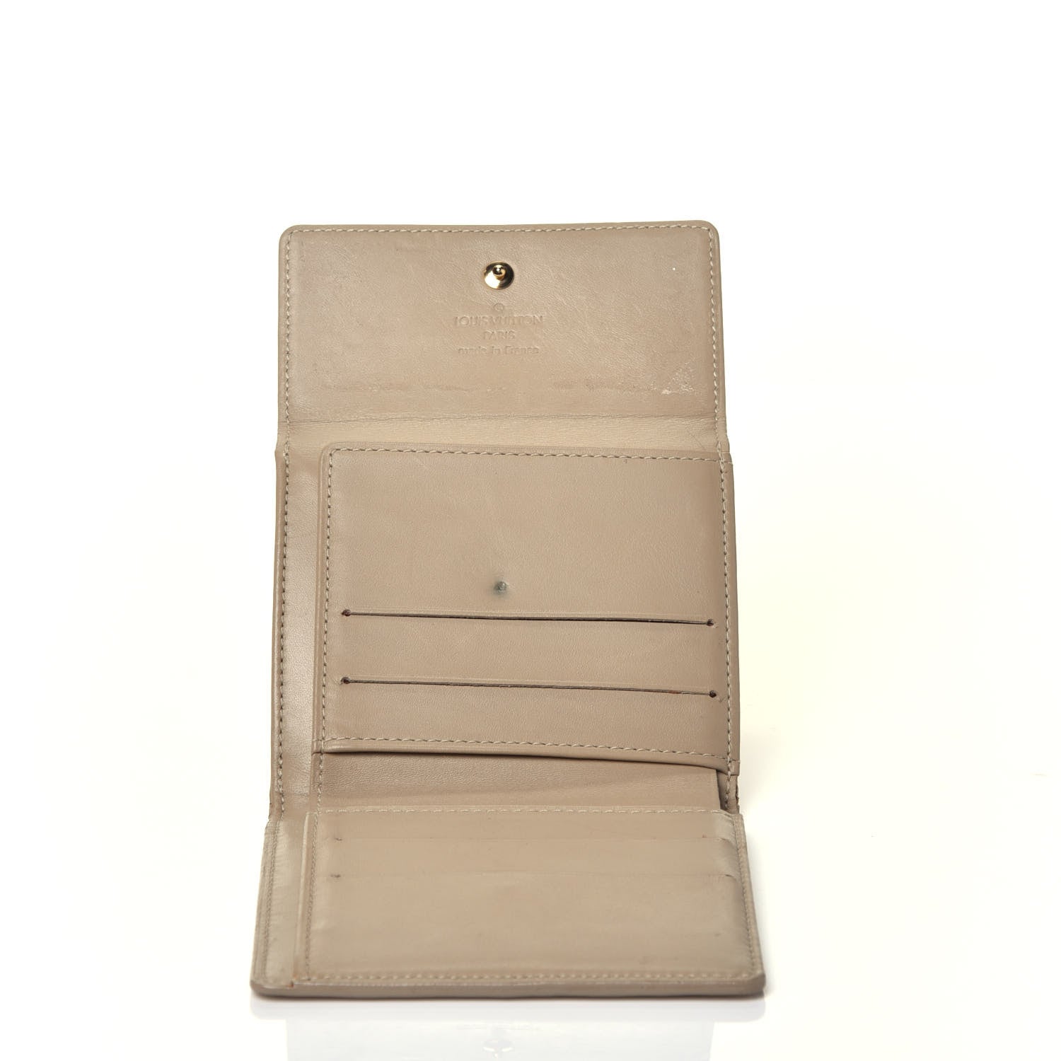 Louis Vuitton Vernis Elise Wallet Beige 5 of 6