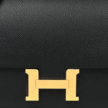 Hermes Epsom Constance 18 Black 9 of 12