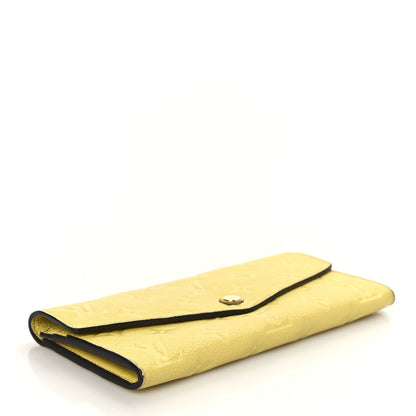 Louis Vuitton Empreinte Curieuse Wallet Citrine 4 of 9