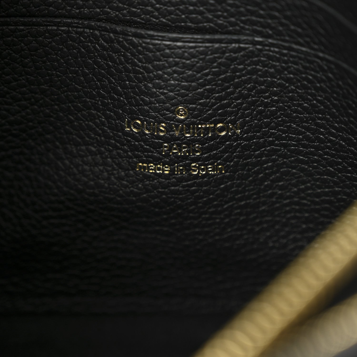 Louis Vuitton Empreinte Double Zip Pochette Black 6 of 10