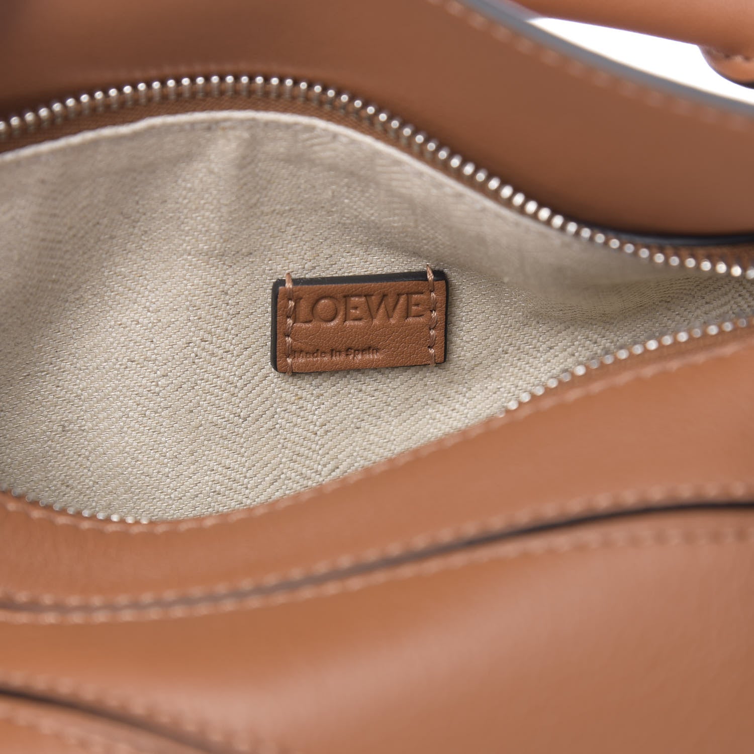 Loewe Calfskin Mini Puzzle Bag Tan 7 of 10