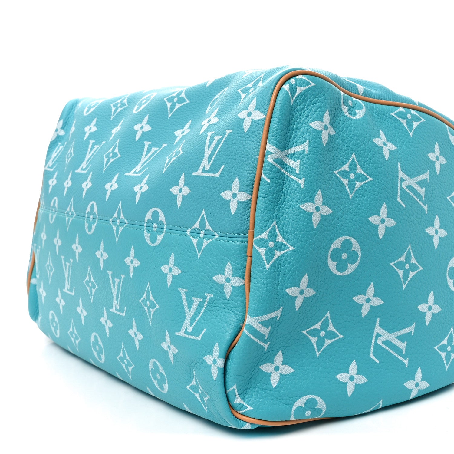 Louis Vuitton Calfskin Monogram Speedy P9 Bandouliere 40 Turquoise 11 of 11