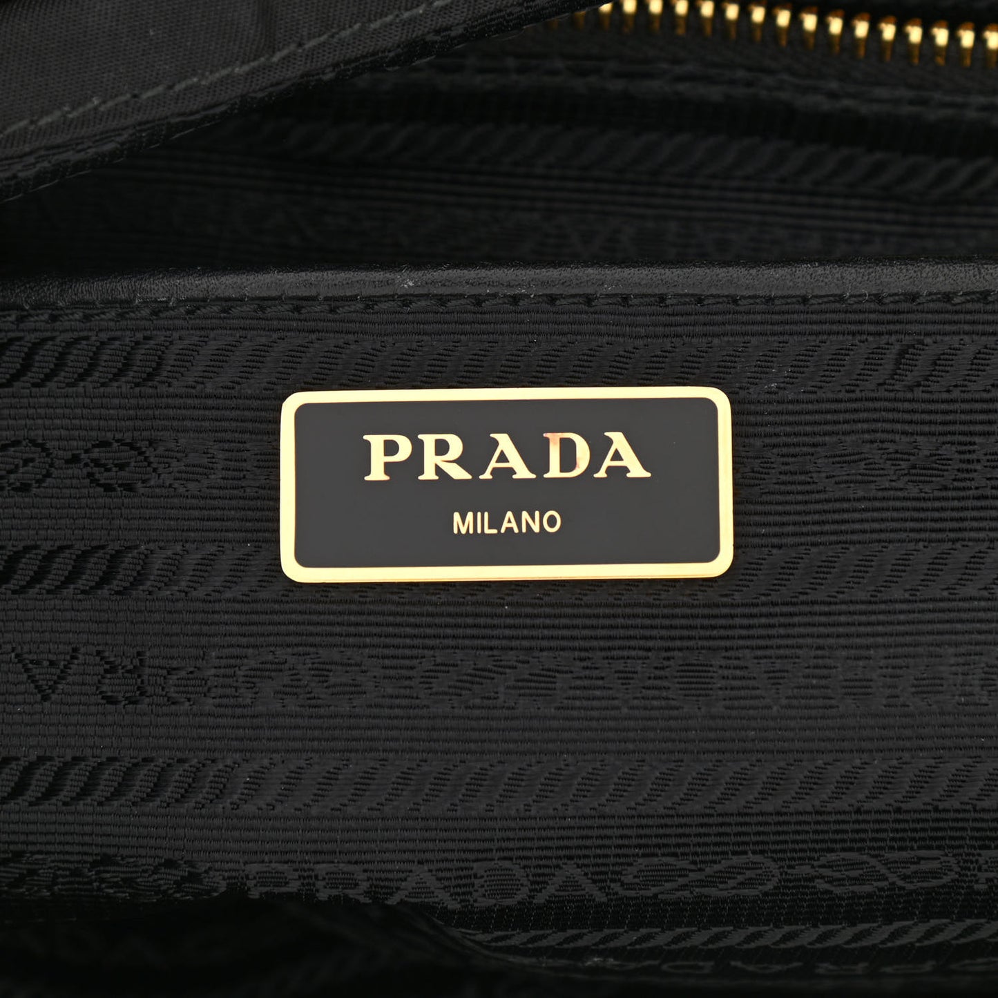 Tessuto Nylon Vitello Backpack Black